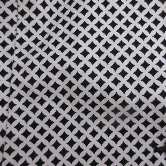 Cato One Button Blazer Plus 22W Black White Diamond Print Lined Pockets Career - Picture 9 of 9